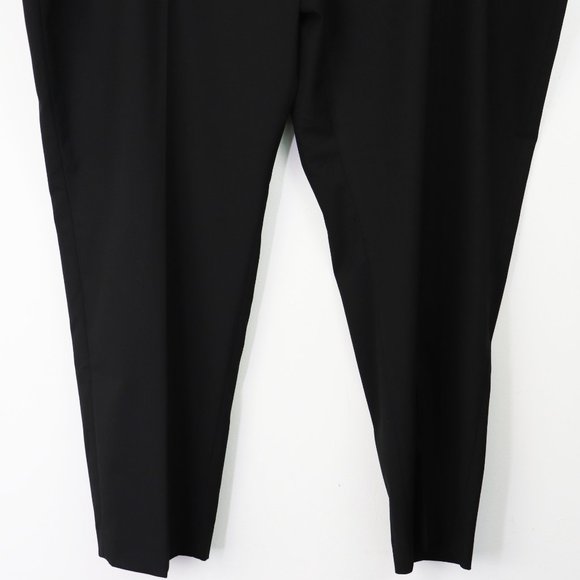 NEW Halogen Straight Leg Slant Pocket Career Trouser Pants Black Plus Size 22 - Picture 8 of 11